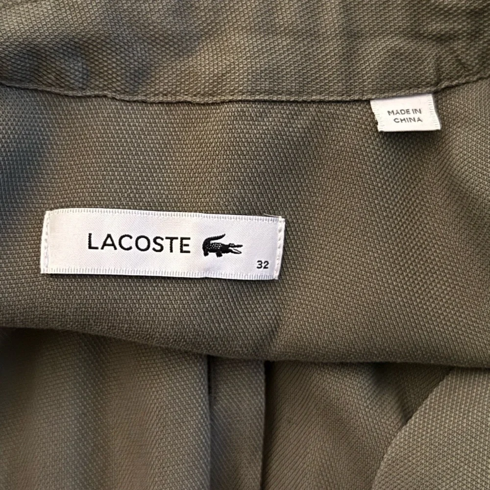 Lacoste Olive Green Button-Down Midi dress - Picture 5 of 8